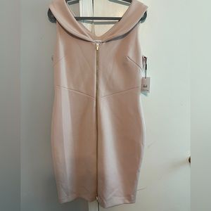 Calvin Klein blush pink dress